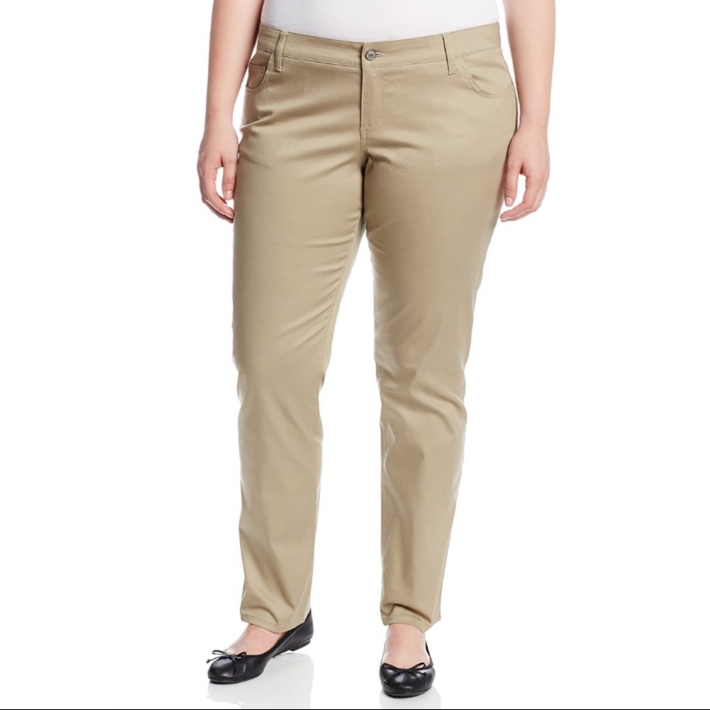Dickies Juniors Plus-Size Five-Pocket Skinny Pant